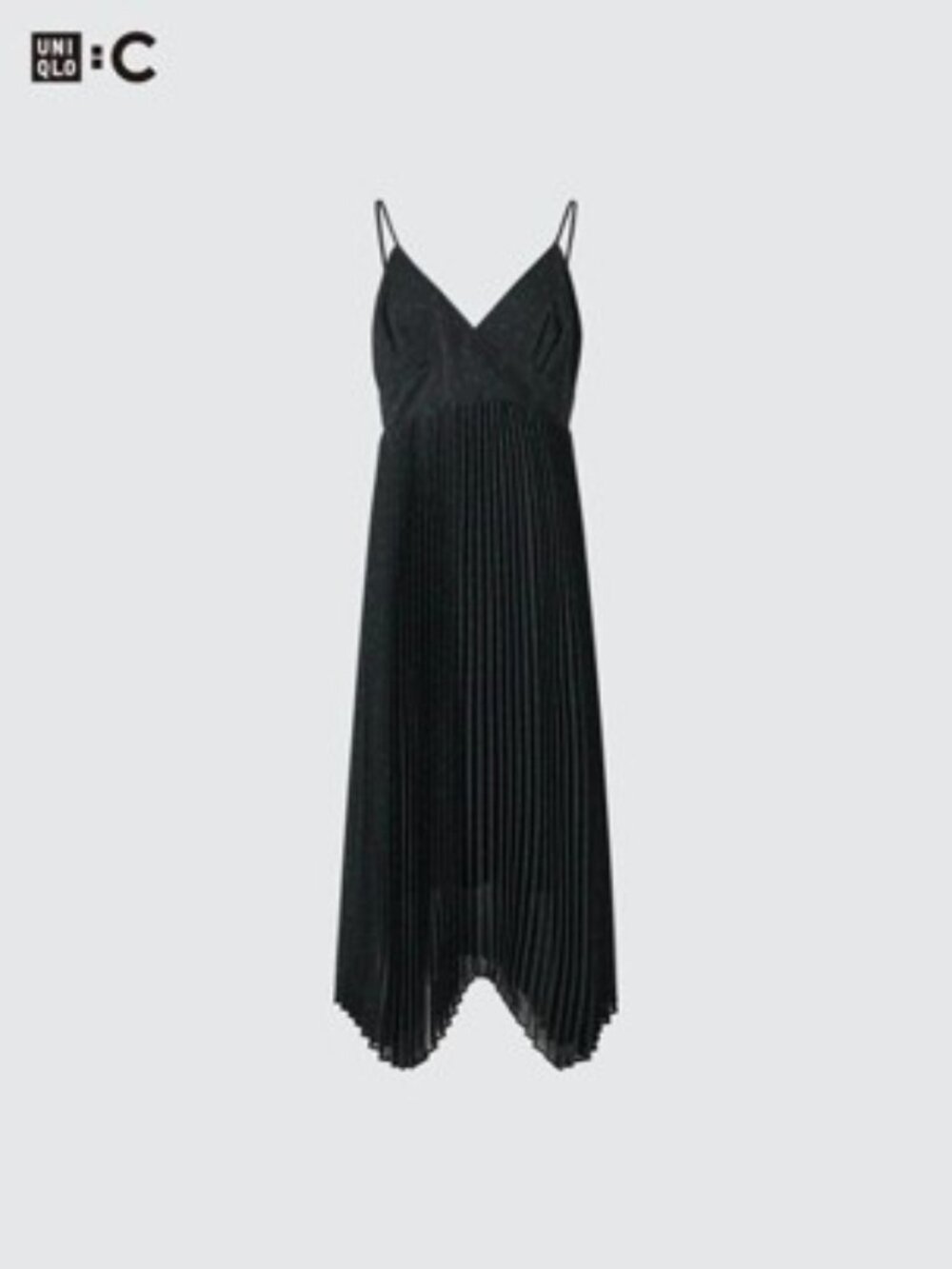 UNIQLO Pleated Camisole Printed Dress (S)